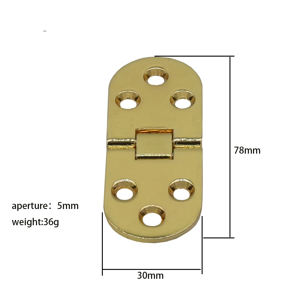 Custom Made Hinges 180 Degree Flap Hinge Flip Concealed Round Table Hinge Folding Table Desk Hinge Furniture Hardware Accessories