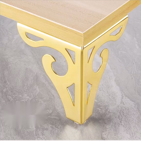 Patas de sofá de aluminio Pies de soporte de muebles modernos