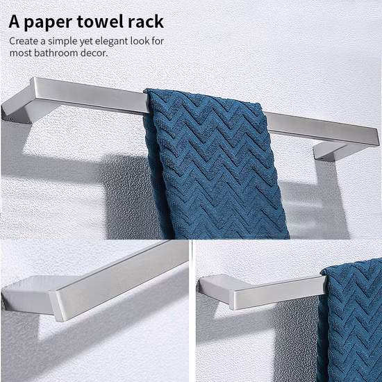 Accesorio Baño Accesorios de hardware de baño Conjunto Piezas de baño montadas en la pared Accesorios